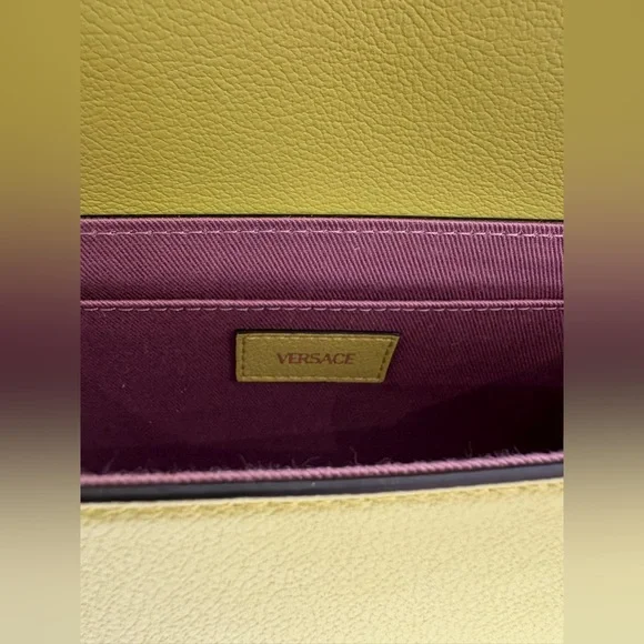 Versace Calfskin Medusa Palazzo Crossbody Bag NWT - Picture 6 of 11